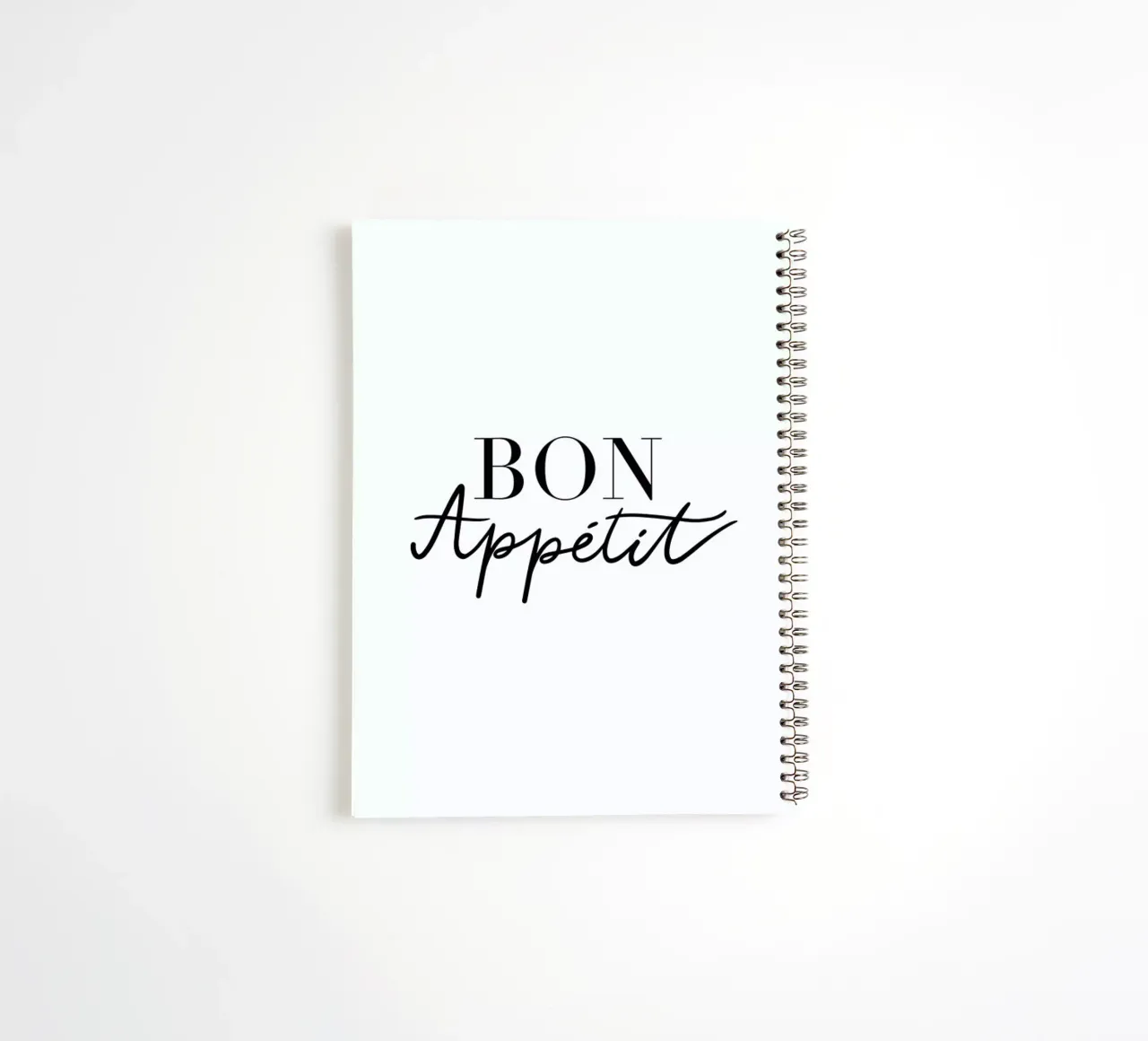 Bon Appetit spiral notebook by Studio One