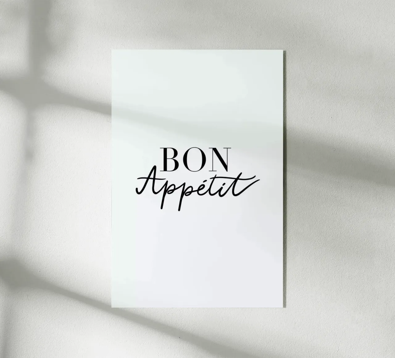 Bon Appetit plexiglass da Studio One