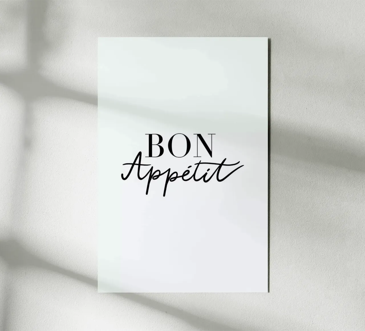 Bon Appetit alluminio dibond da Studio One