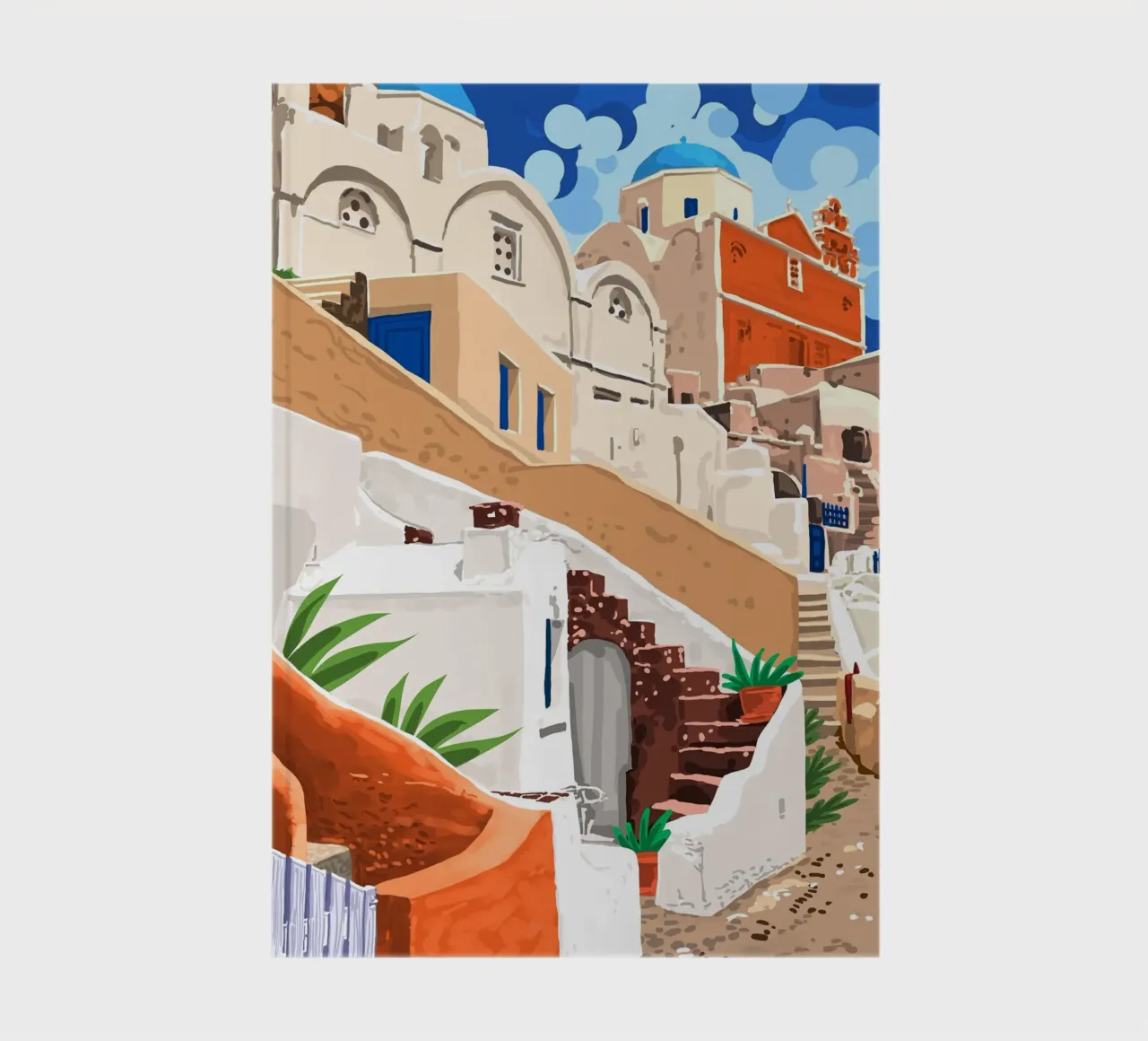 Quelque part, très loin d'ici | Grèce Santorin carnet de notes de 83oranges