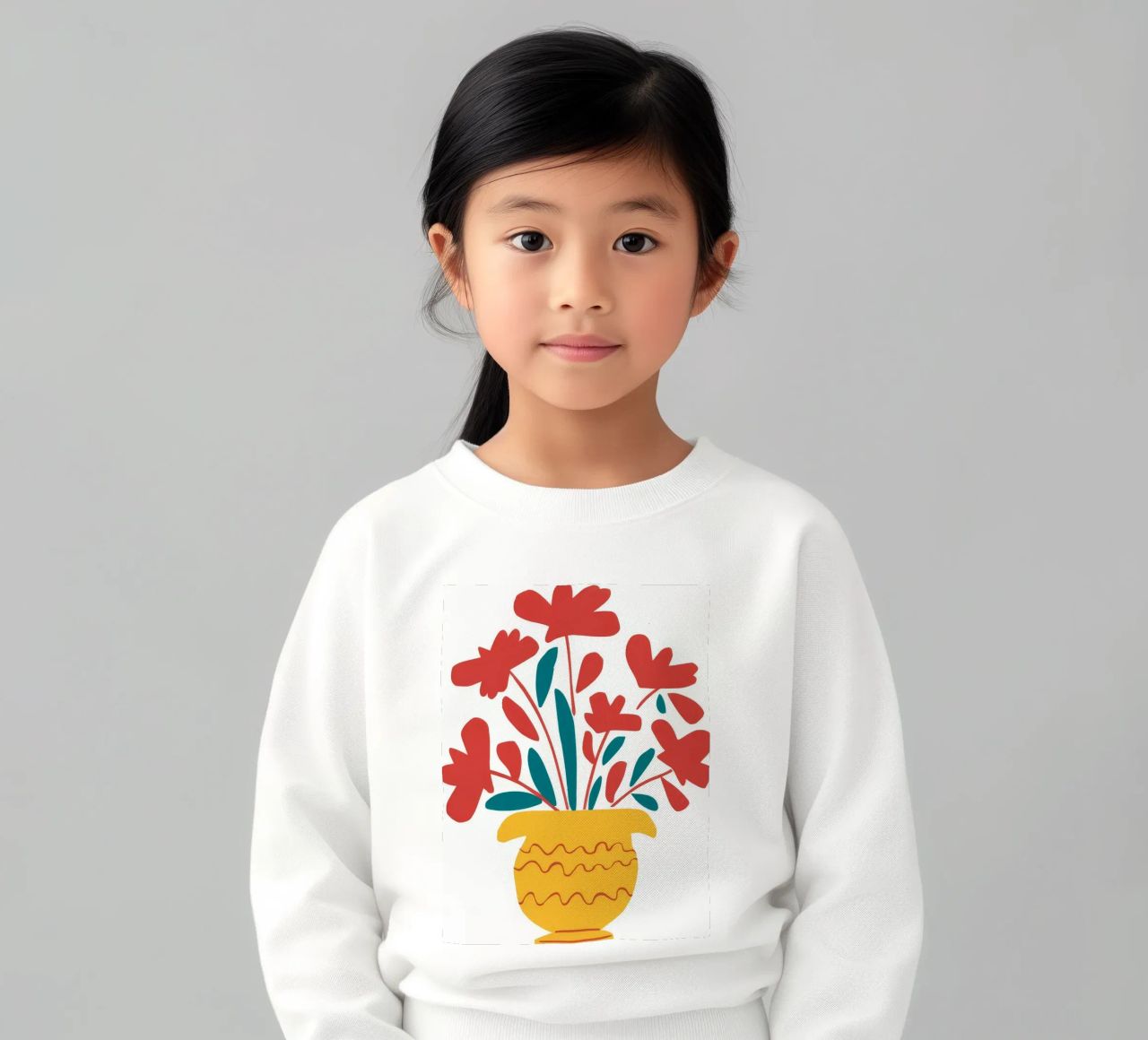 Vaso di vimini Radiance felpa bambino da Terra Tone