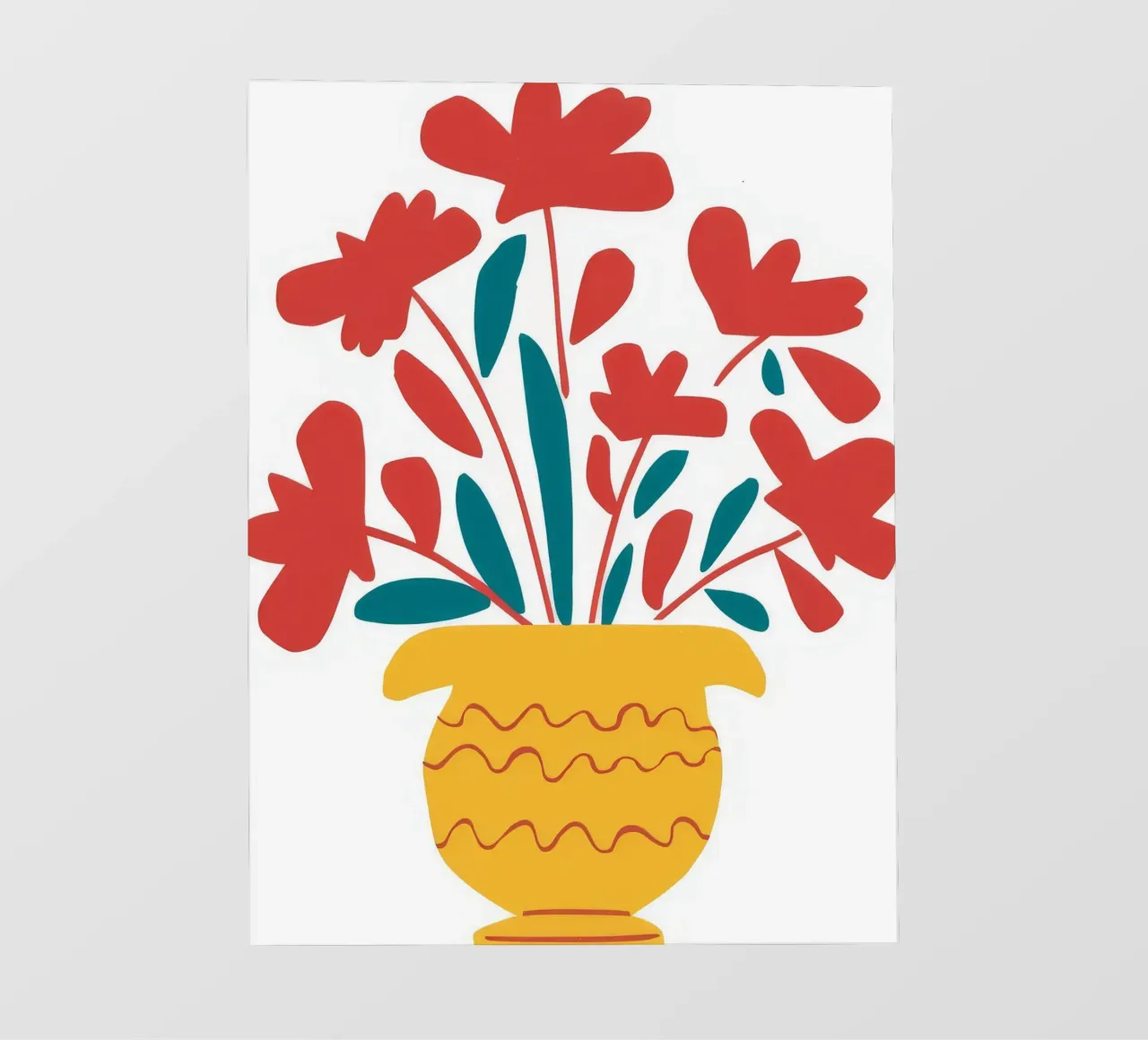 Vaso di vimini Radiance telo in pvc da Terra Tone