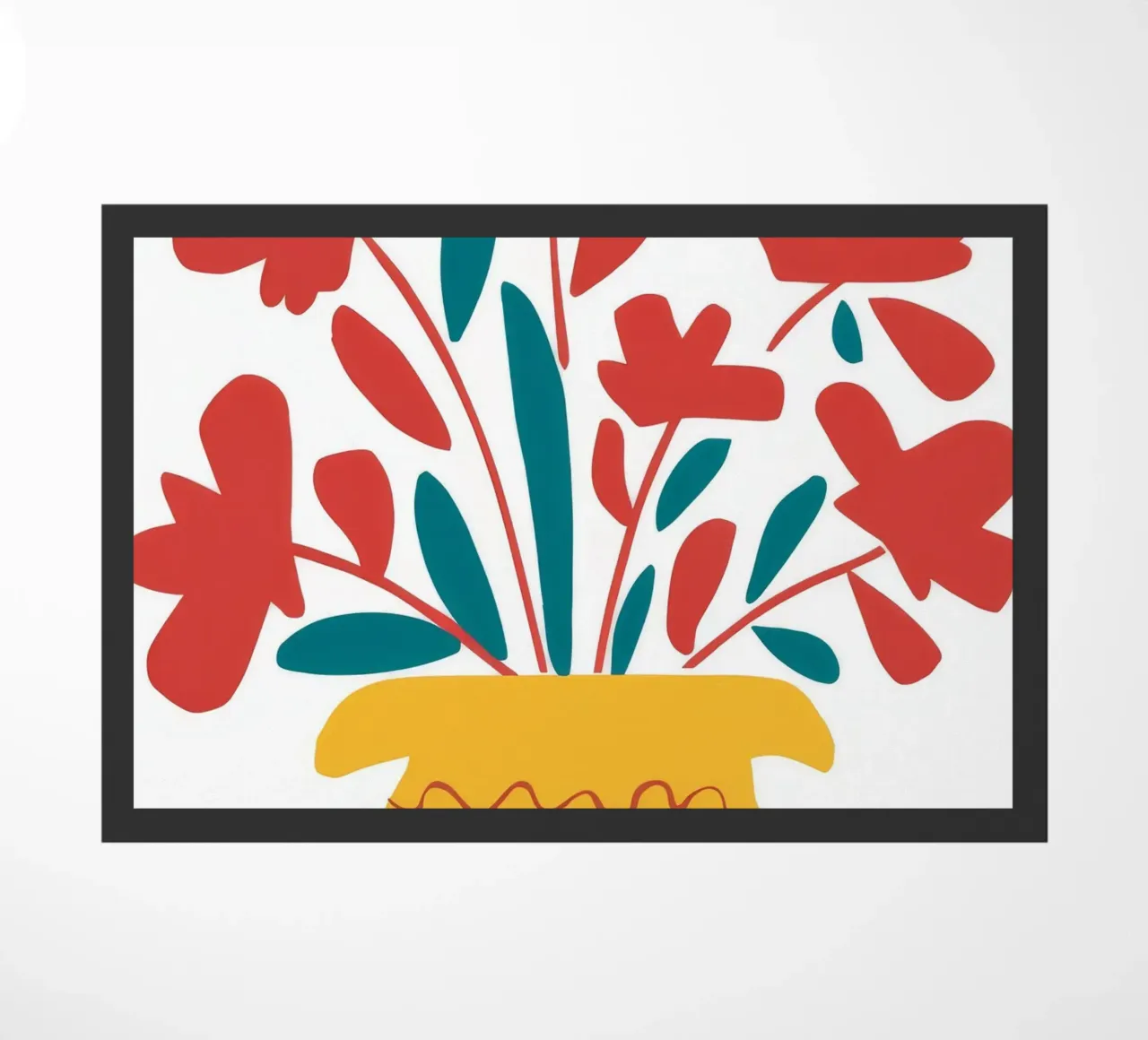 Vaso di vimini Radiance zerbino da Terra Tone