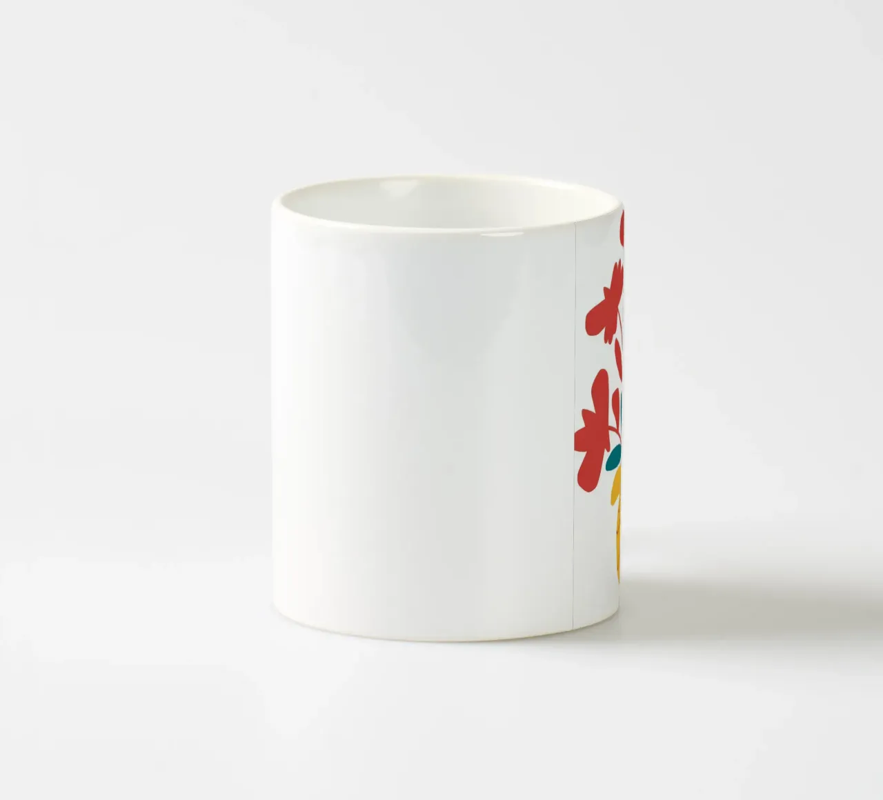 Wicker Vase Radiance Keramik Tasse von Terra Tone