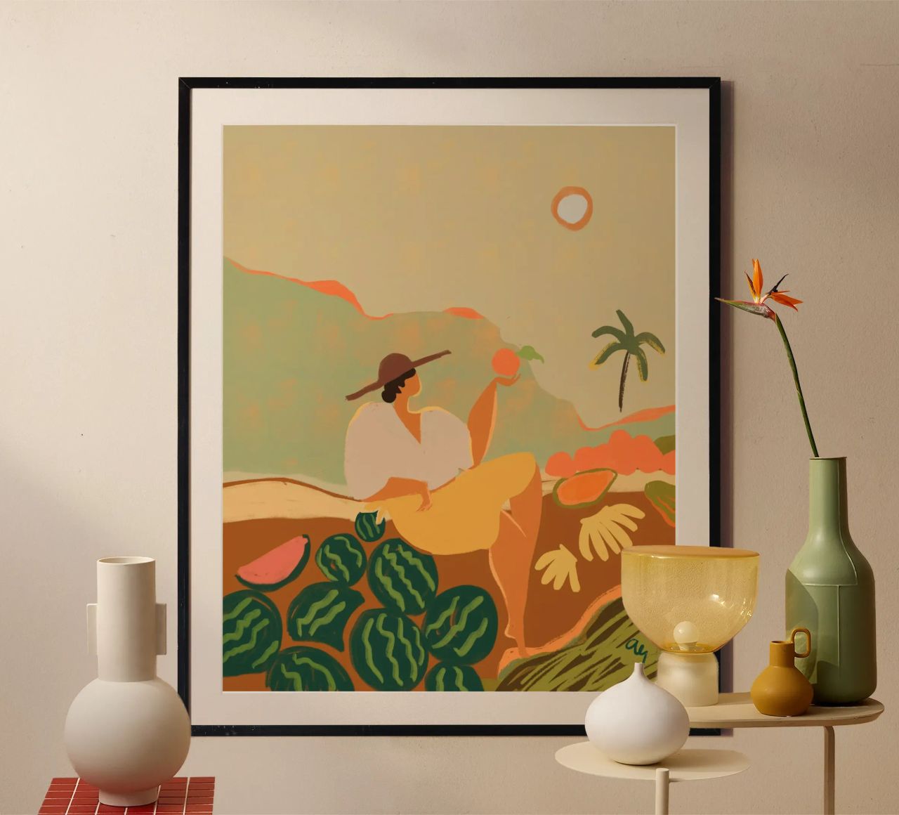 Thank you Farmer Poster von Arty Guava