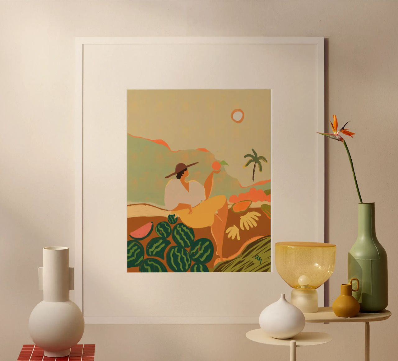 Thank you Farmer Poster von Arty Guava