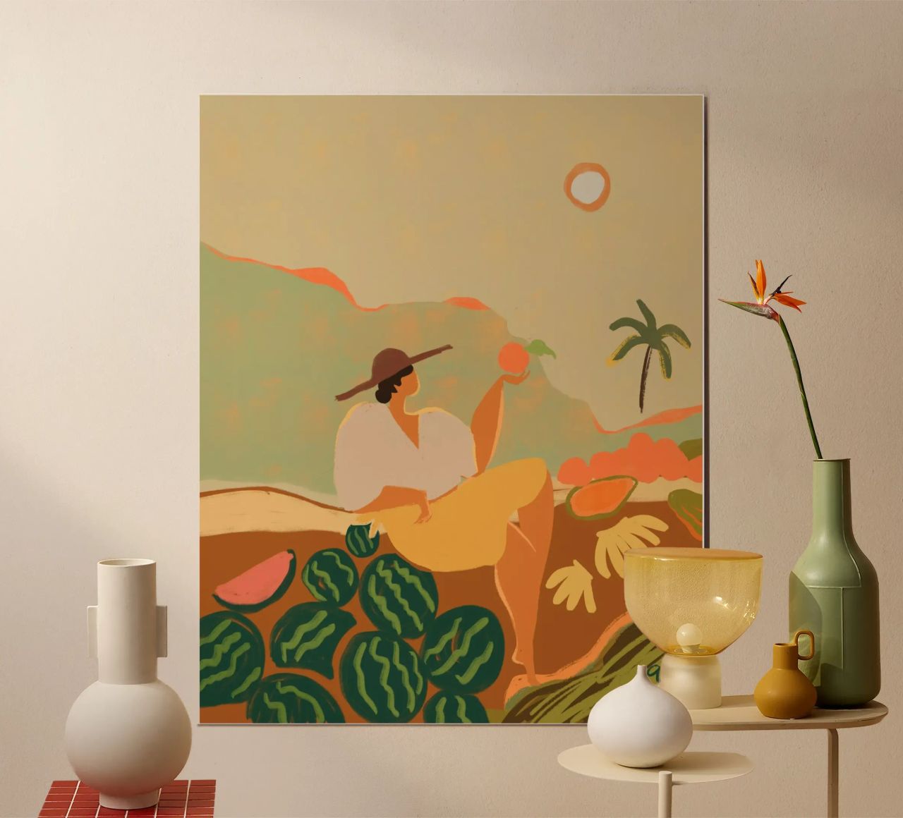 Thank you Farmer Poster von Arty Guava