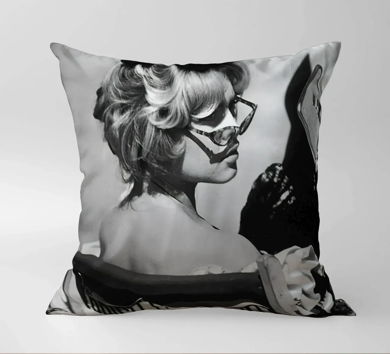 Brigitte Bardot sul set cuscino da hite Shop