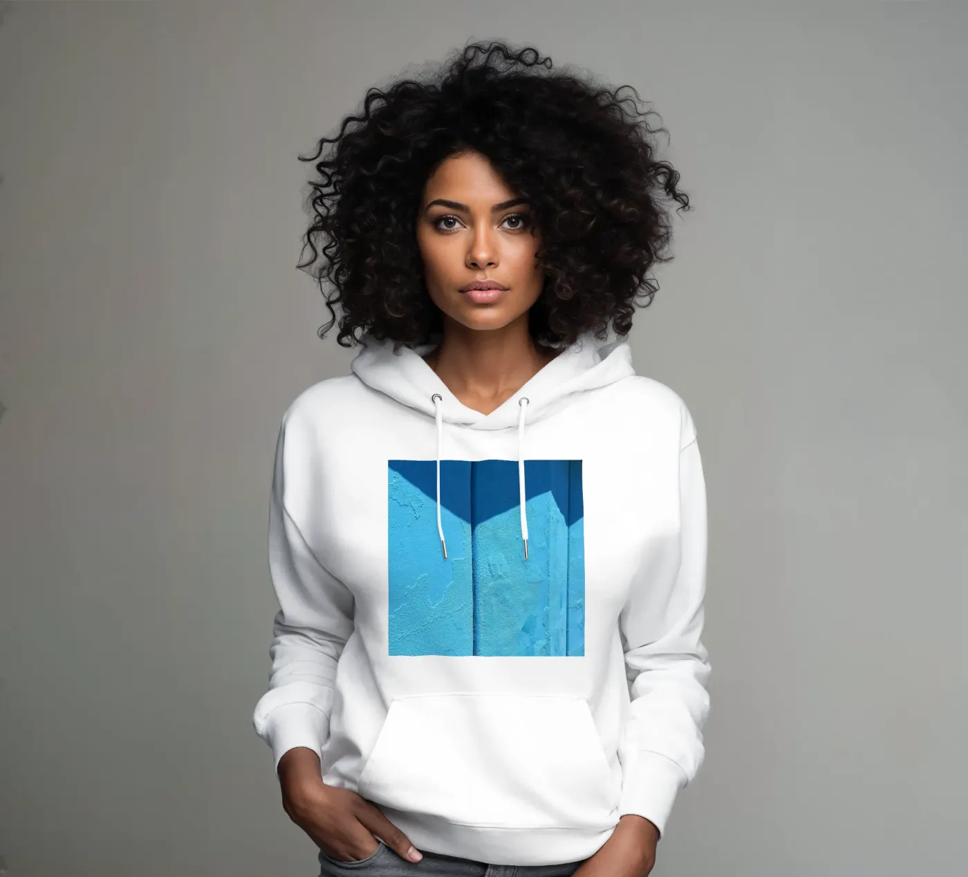 wall shadow hoodie by Bleu