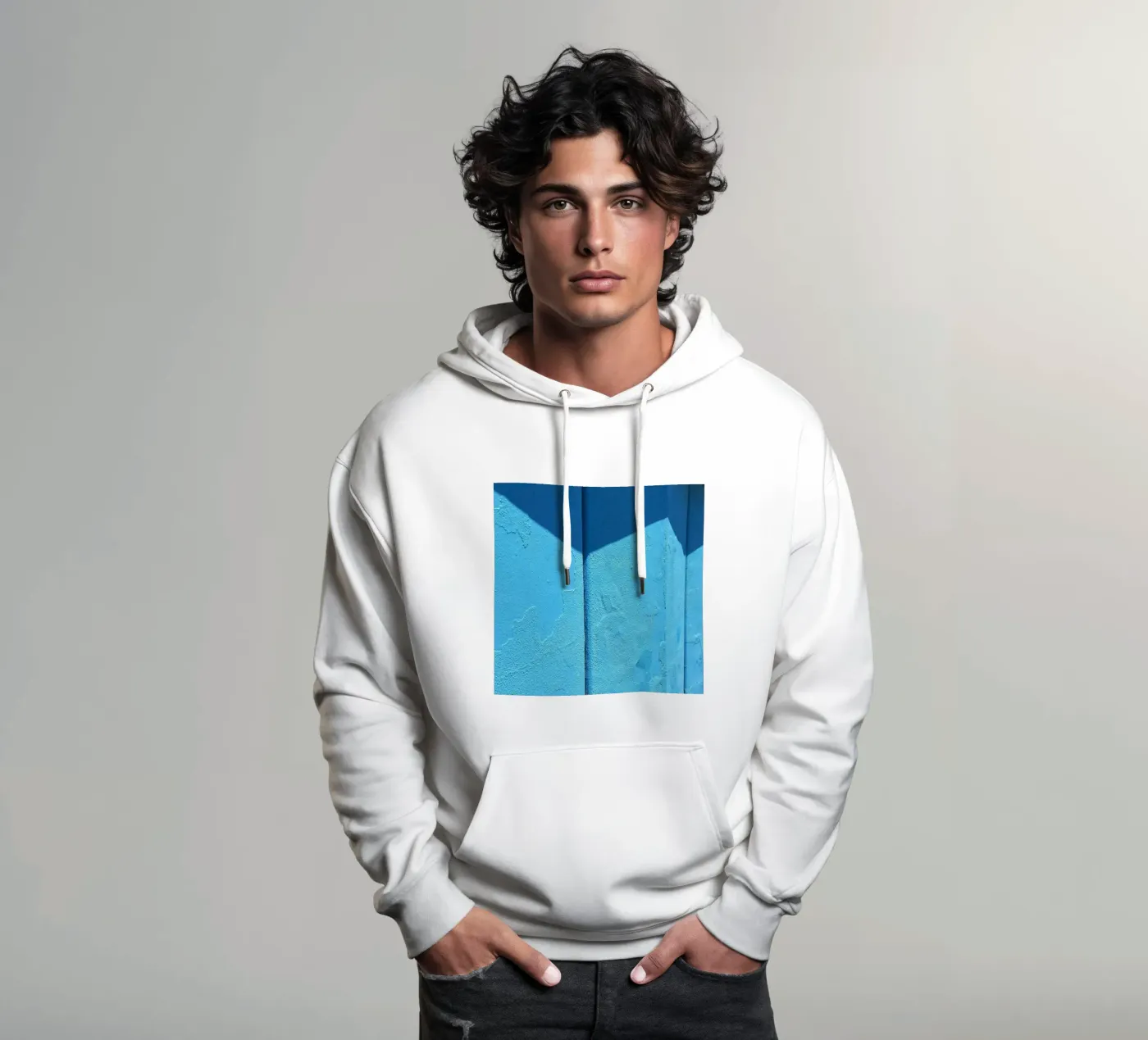 wall shadow hoodie by Bleu