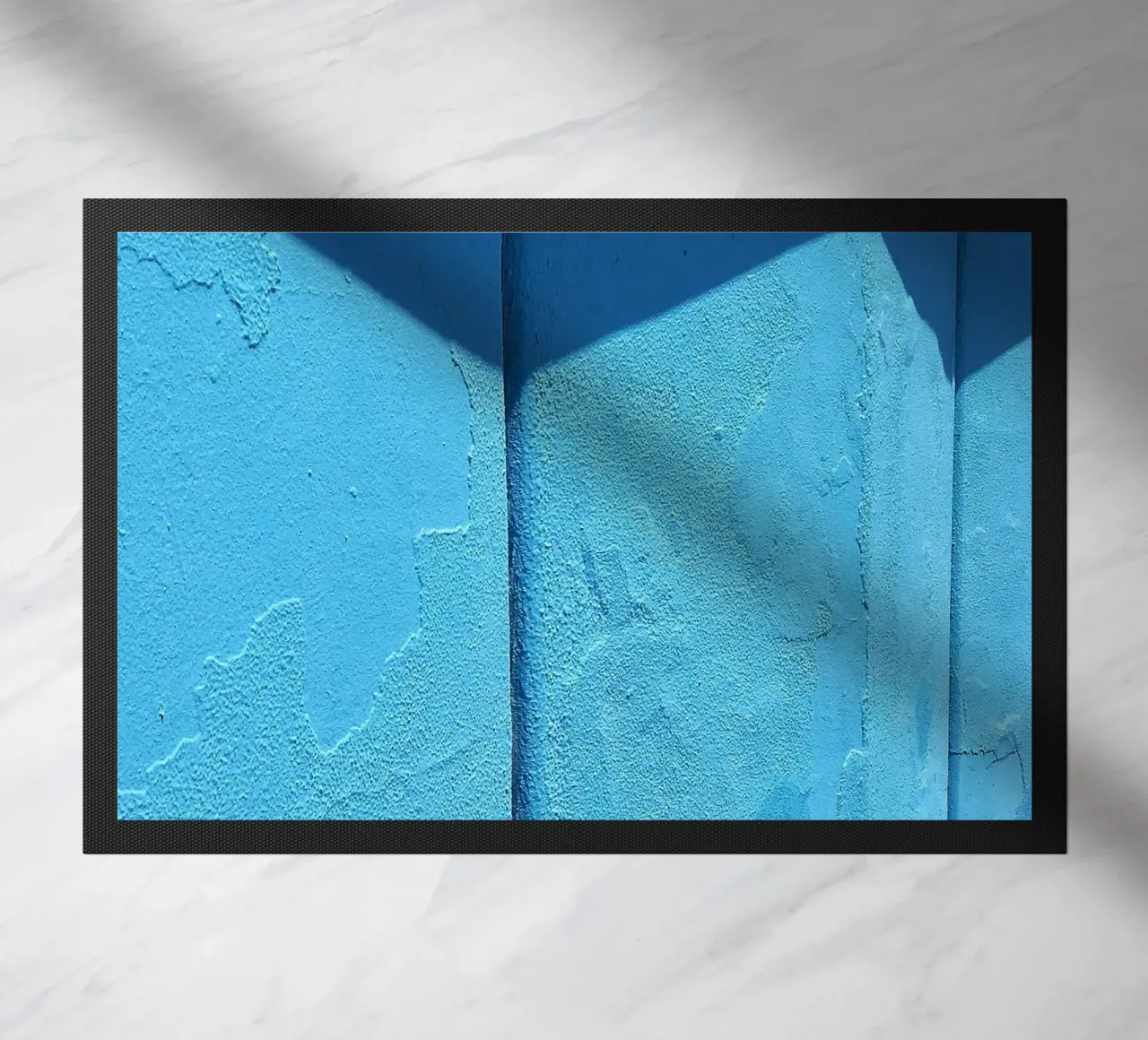 wall shadow doormat by Bleu