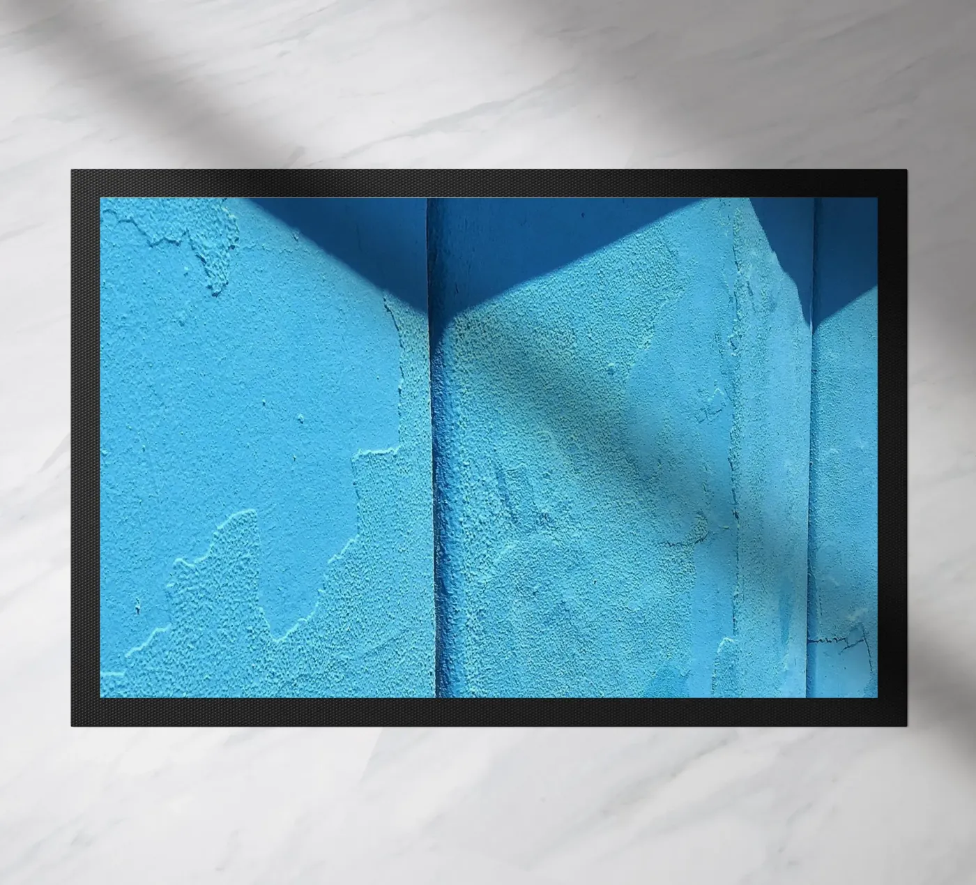 muurschaduw deurmat van Bleu