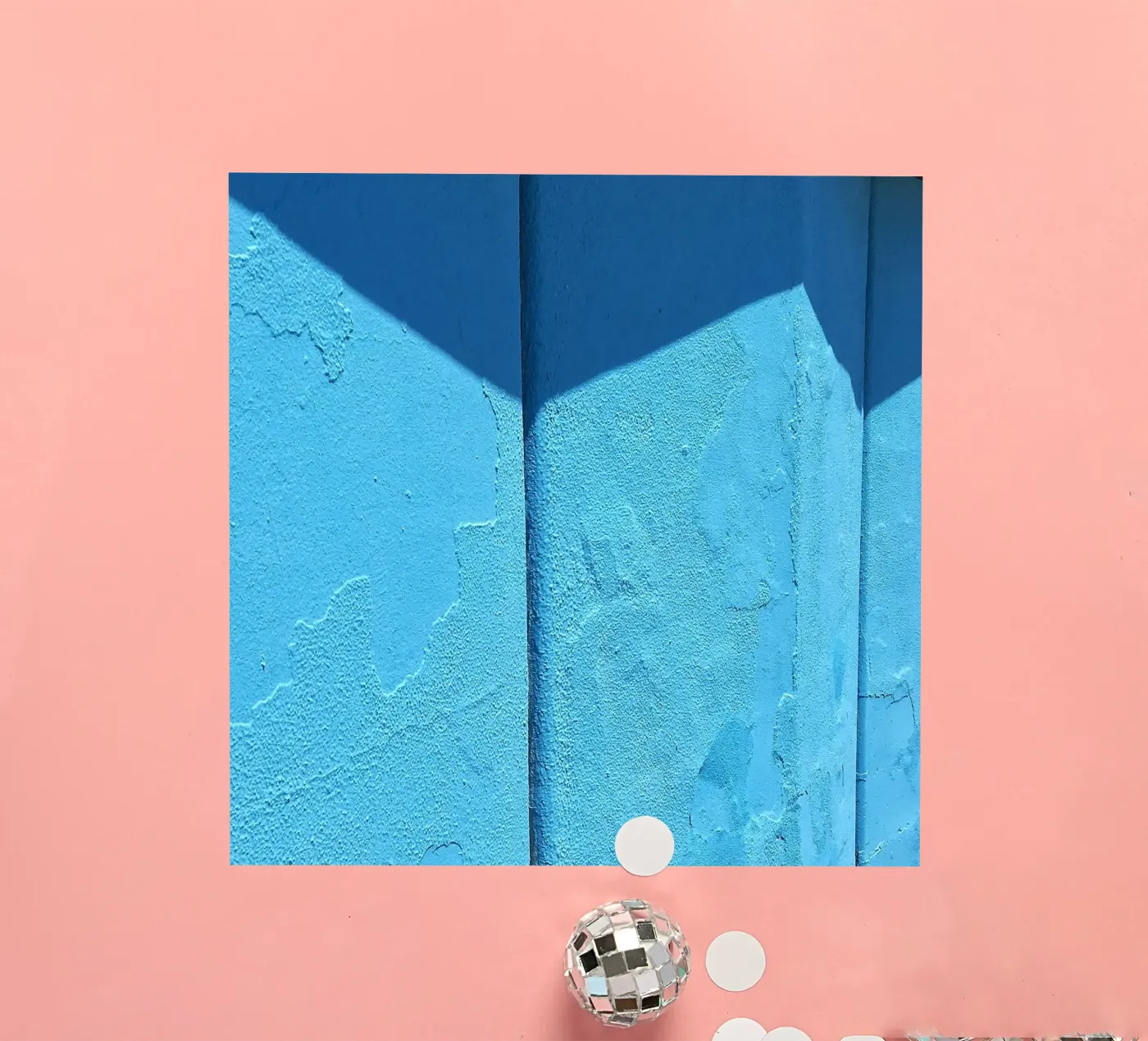 wall shadow adesivo da Bleu