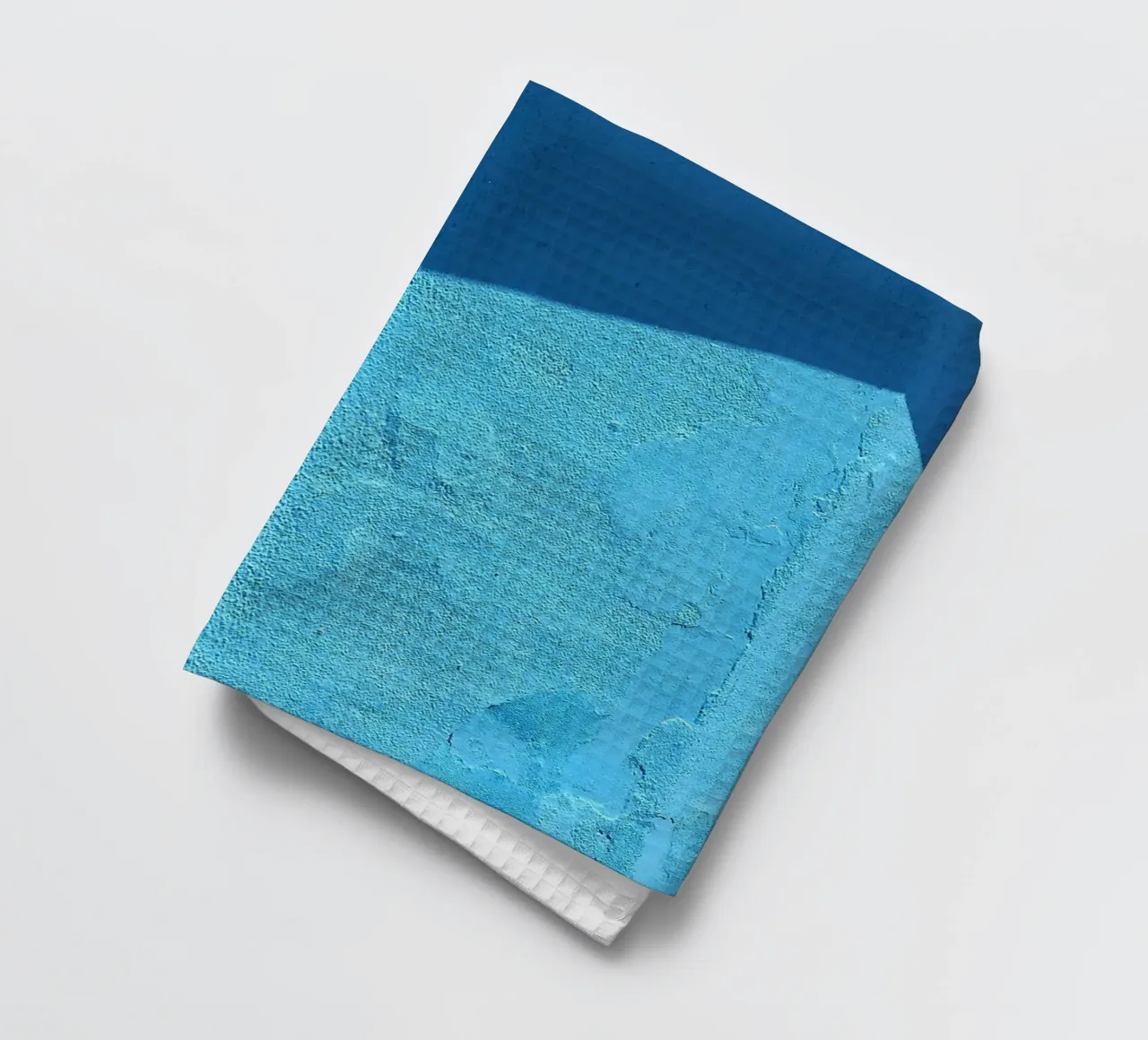 ombre murale torchon de Bleu