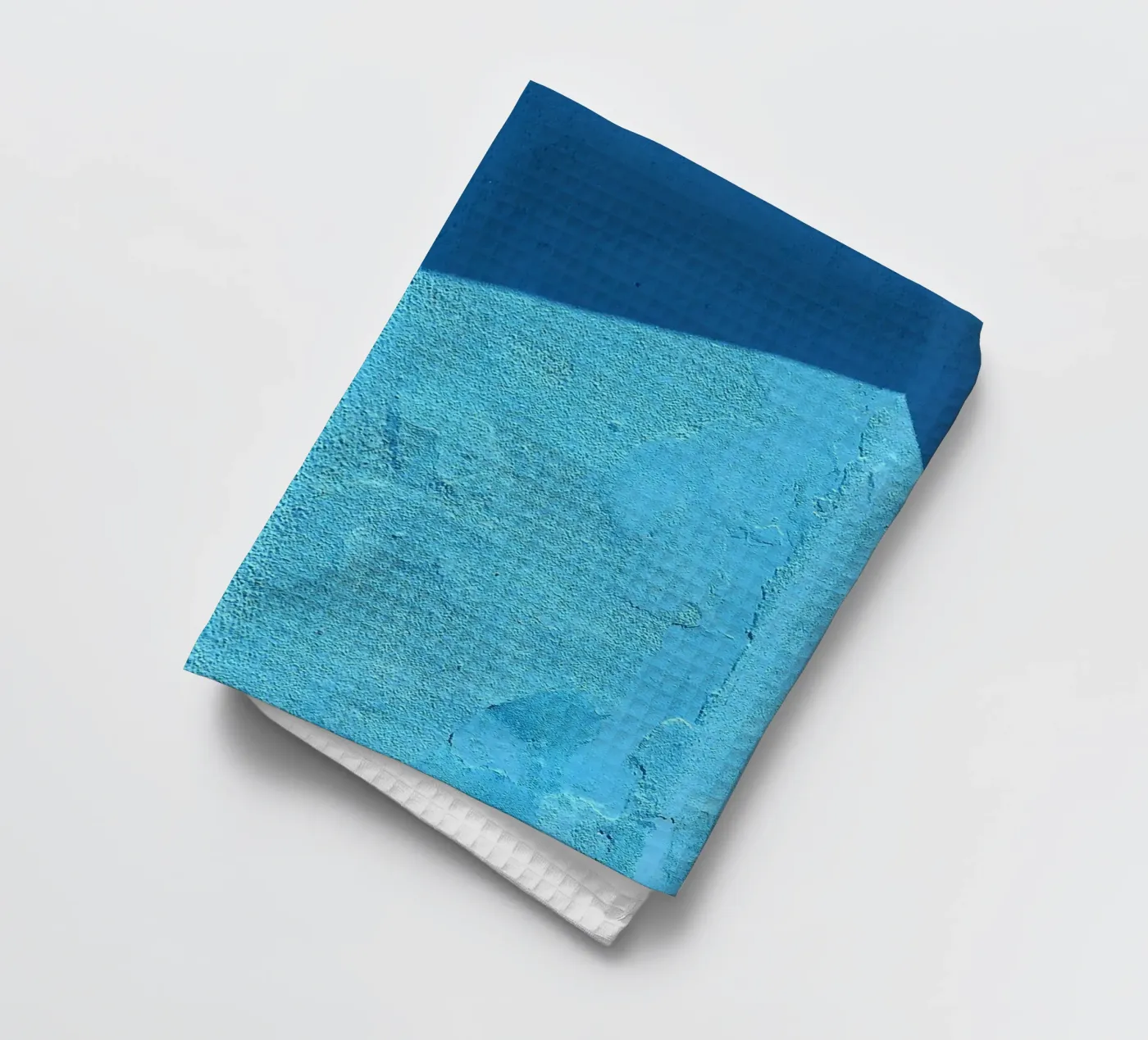 ombre murale torchon de Bleu