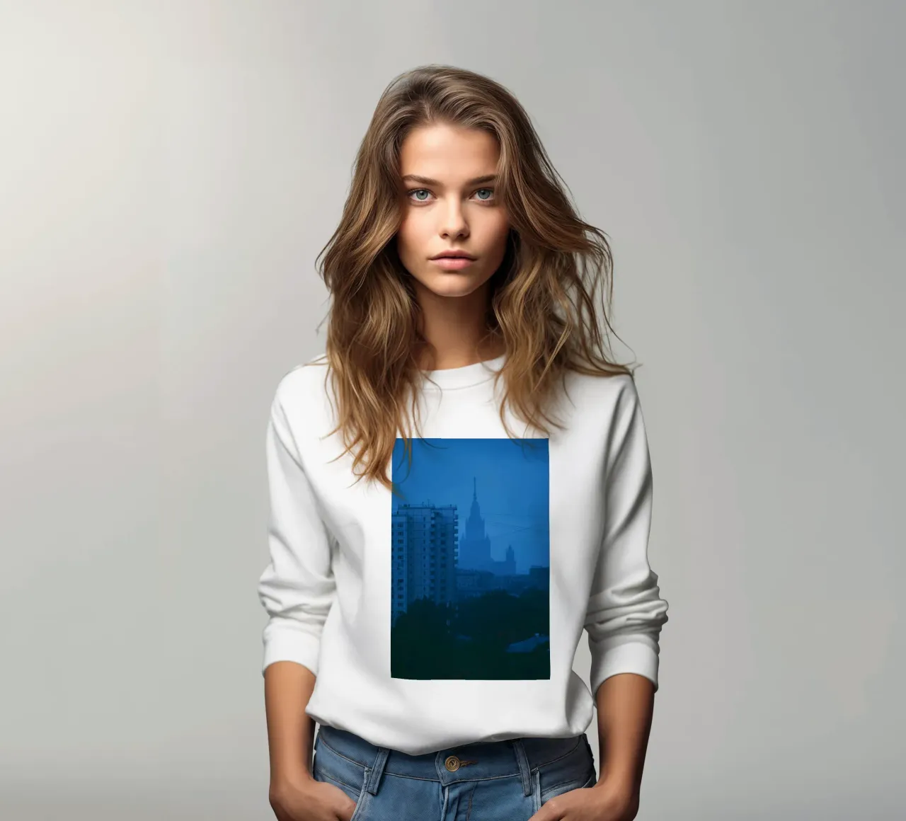 aumento dell'edificio felpa da Bleu