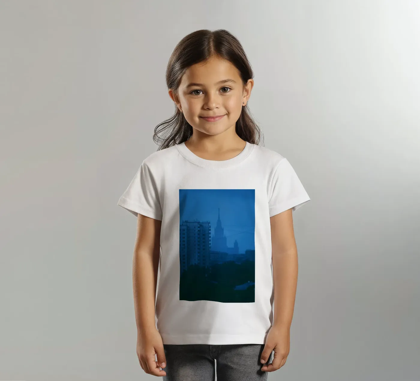 aumento dell'edificio t-shirt bambini da Bleu