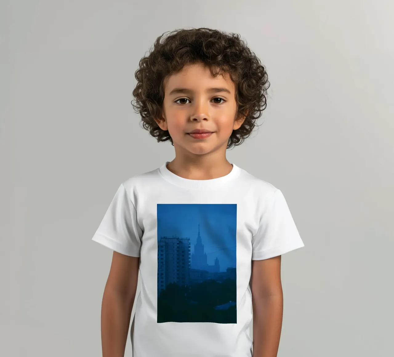 aumento dell'edificio t-shirt bambini da Bleu