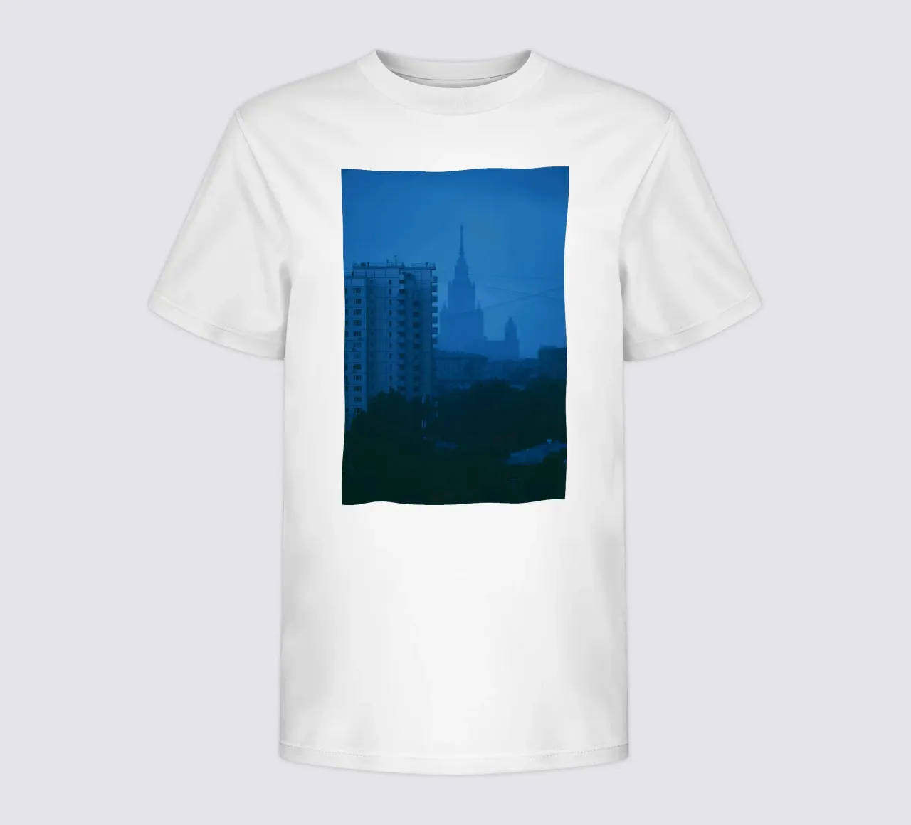 aumento dell'edificio t-shirt bambini da Bleu