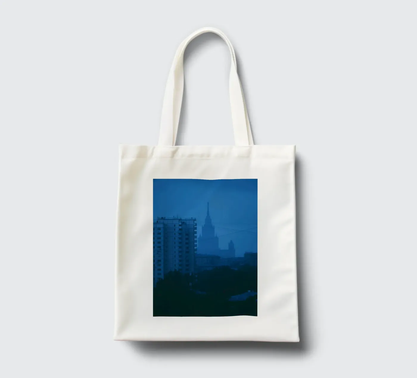 building rise borsa in juta da Bleu