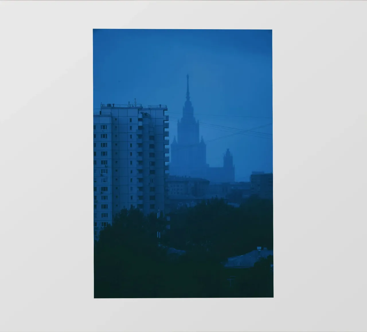 aumento dell'edificio telo in pvc da Bleu