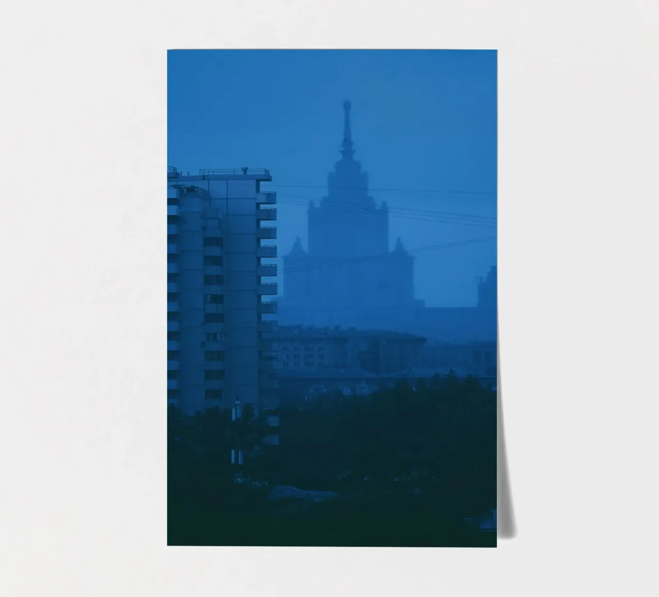 building rise foglio adesivo da Bleu