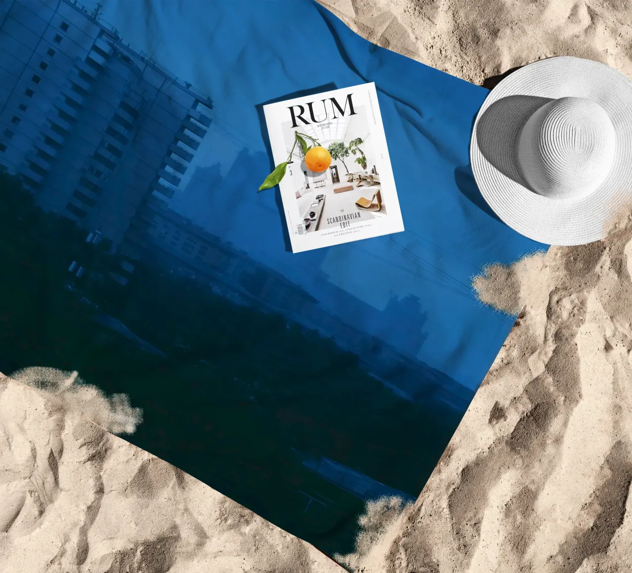 aumento dell'edificio telo mare da Bleu