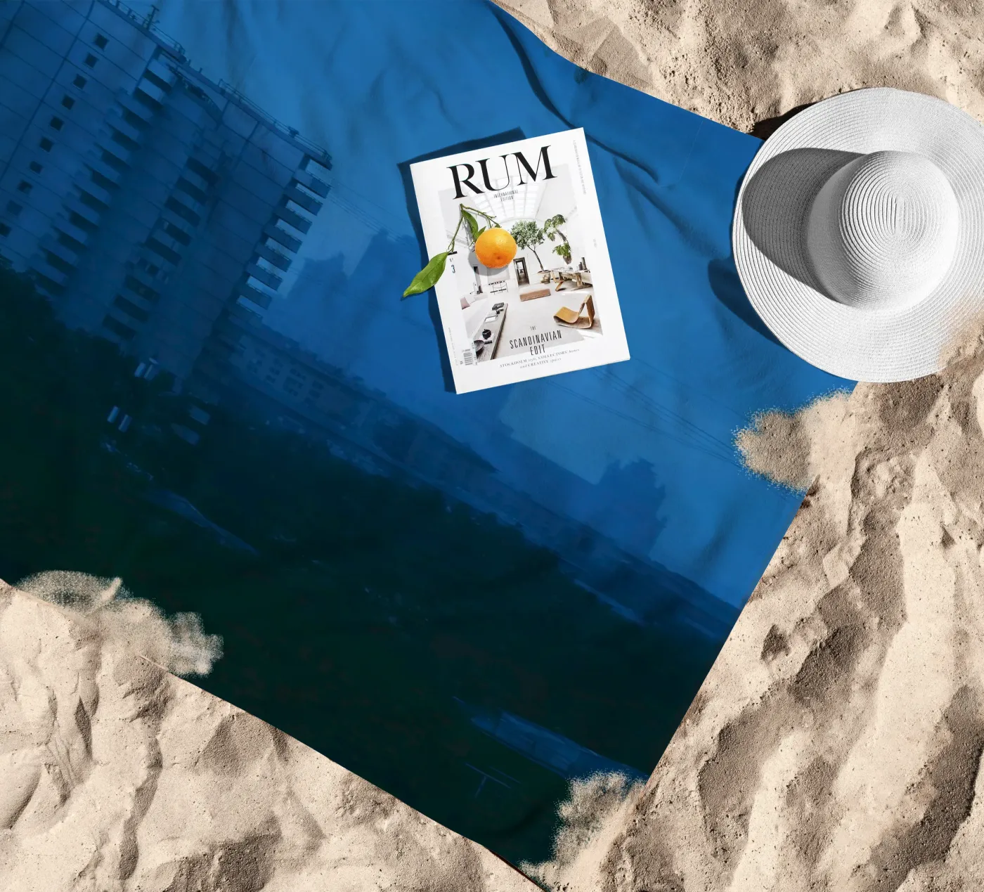 aumento dell'edificio telo mare da Bleu