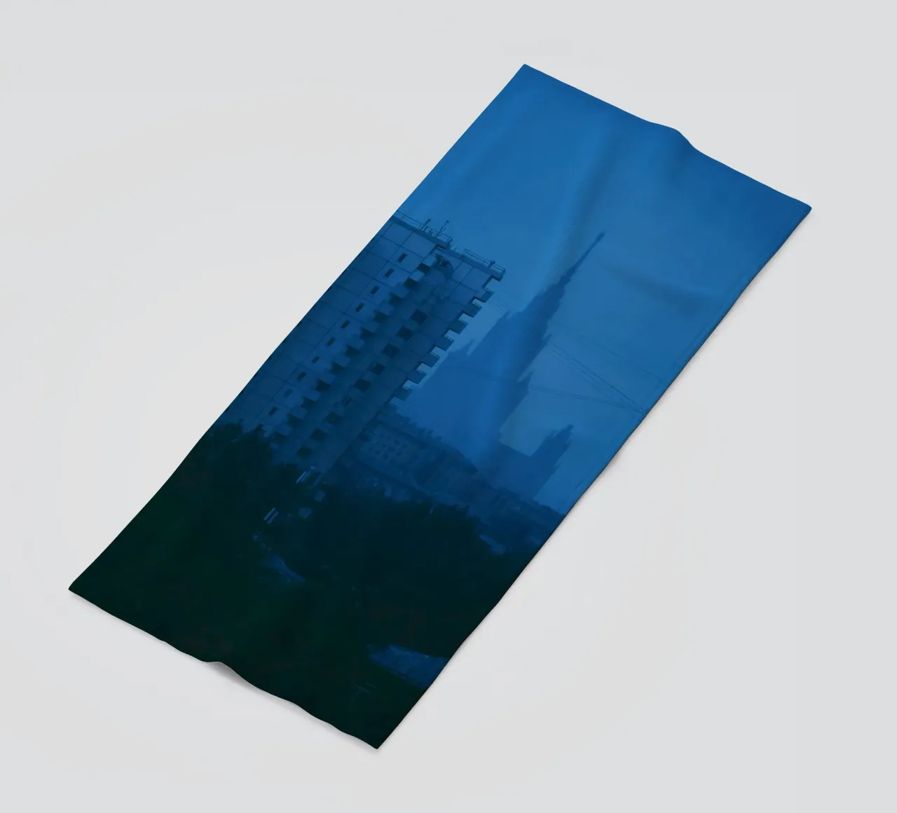 aumento dell'edificio telo mare da Bleu