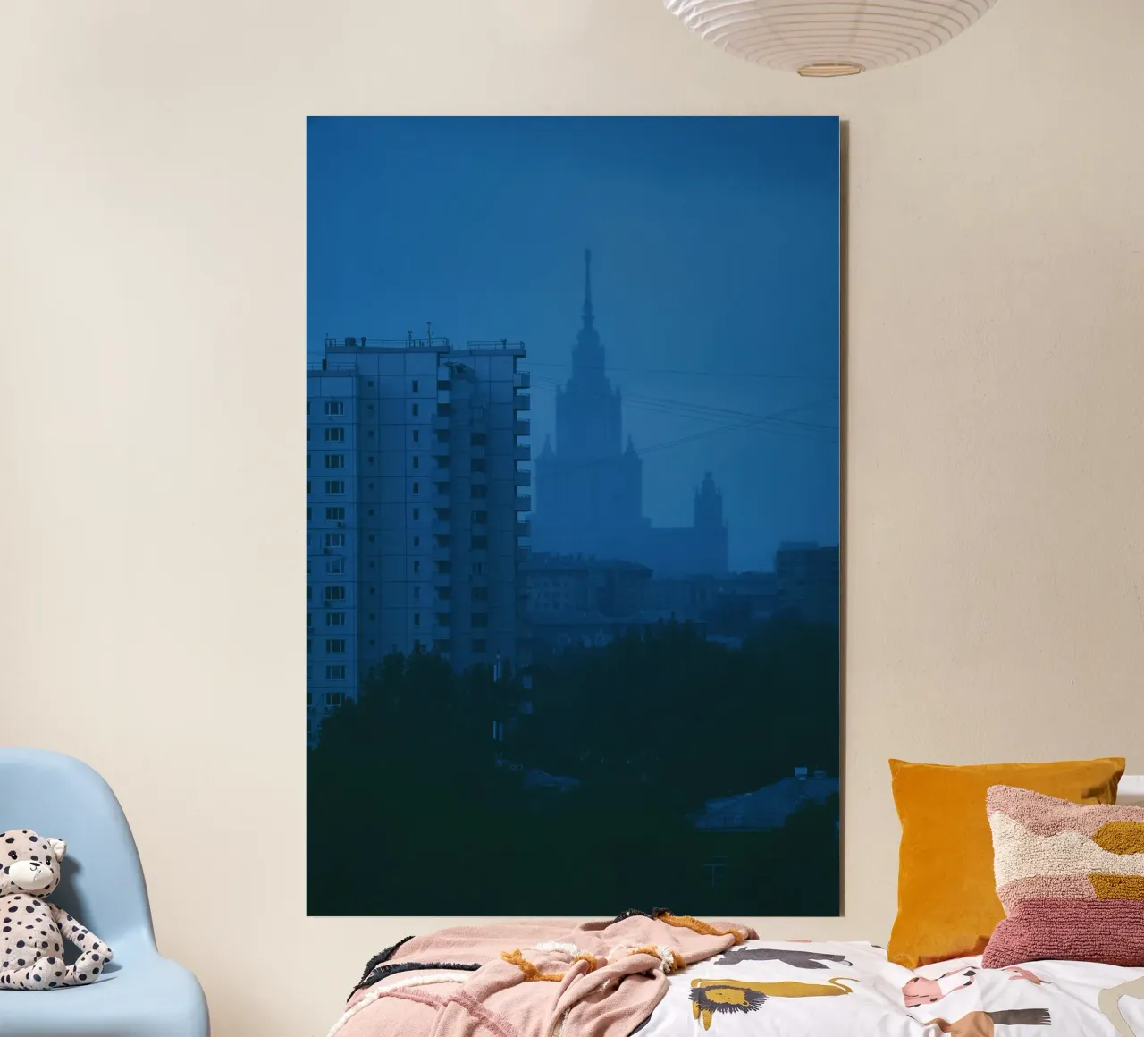 aumento dell'edificio alluminio dibond da Bleu