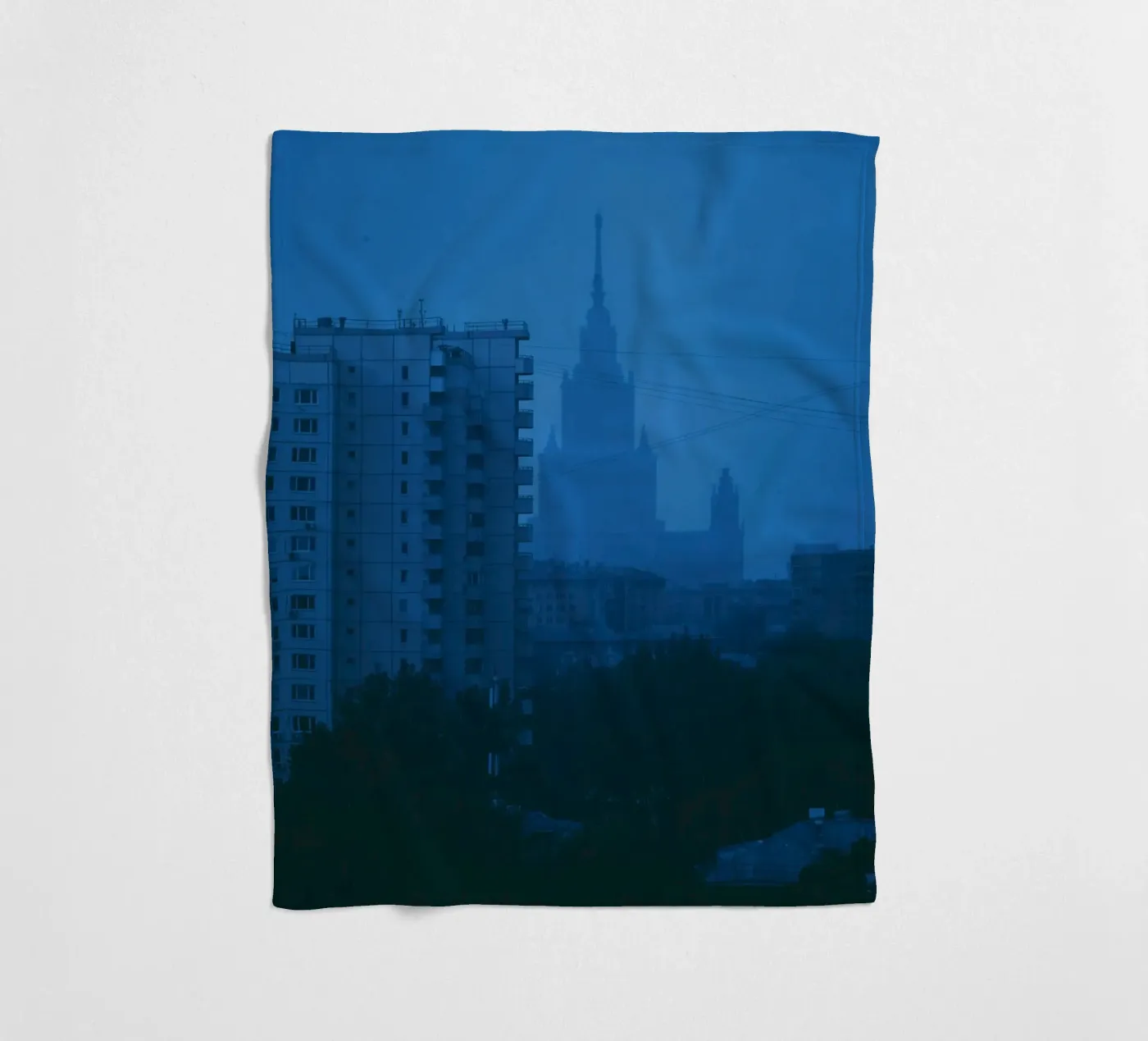 aumento dell'edificio coperta in pile da Bleu