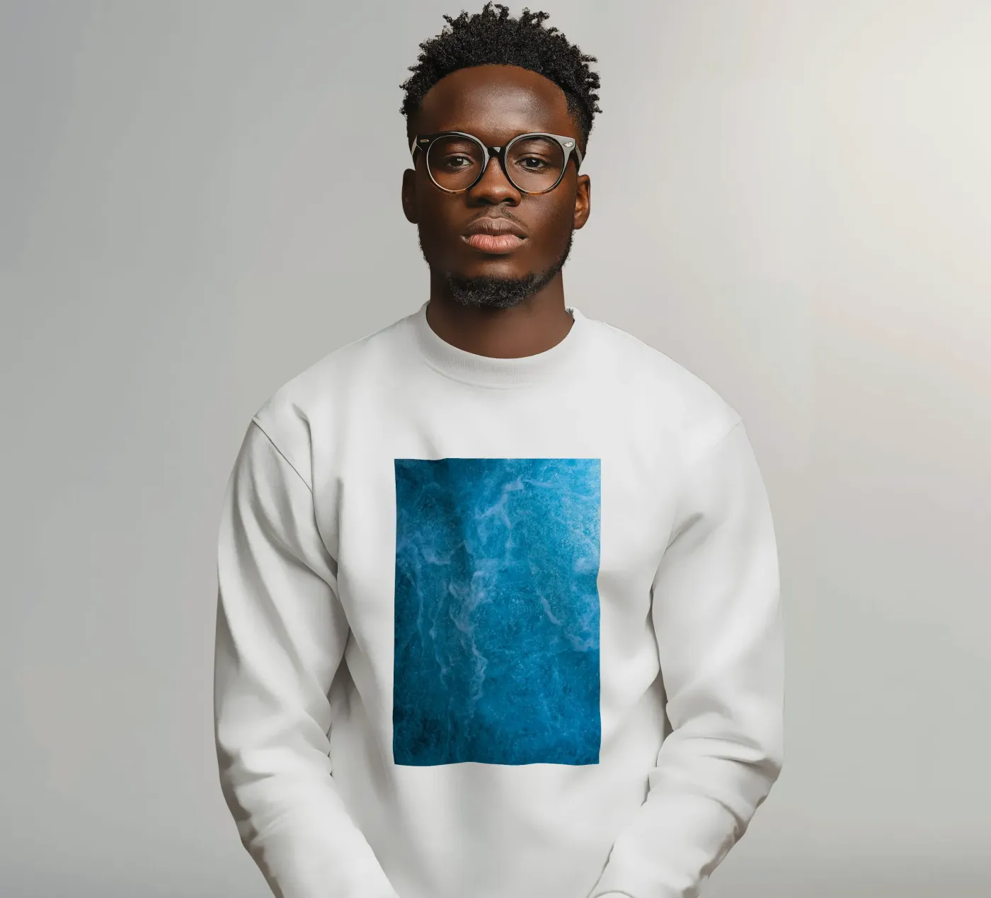 gelo freddo felpa da Bleu
