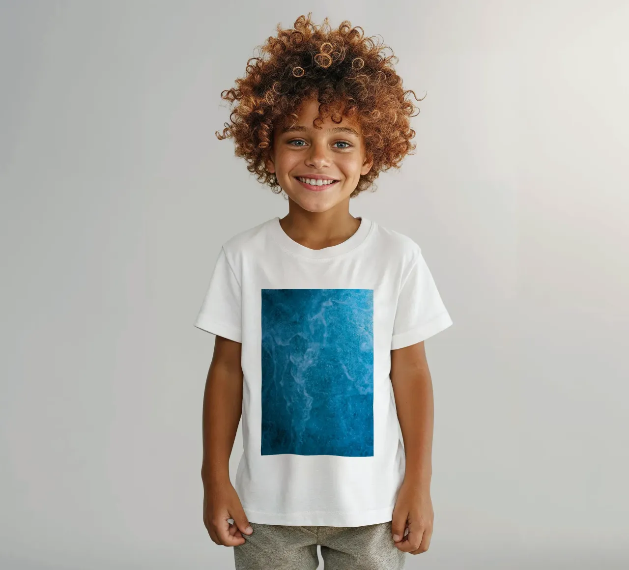 gelo freddo t-shirt bambini da Bleu