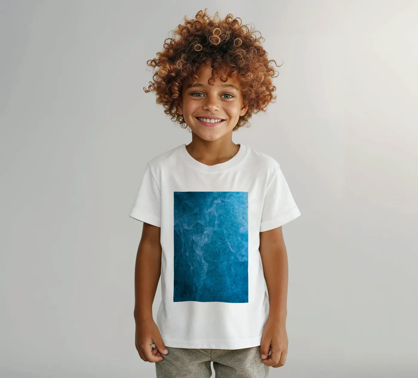 frost cold t-shirt bambini da Bleu