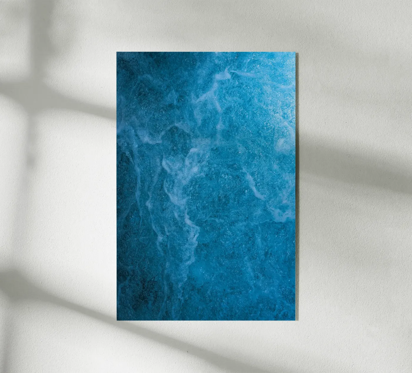 Frostkälte Acryl-Glas von Bleu