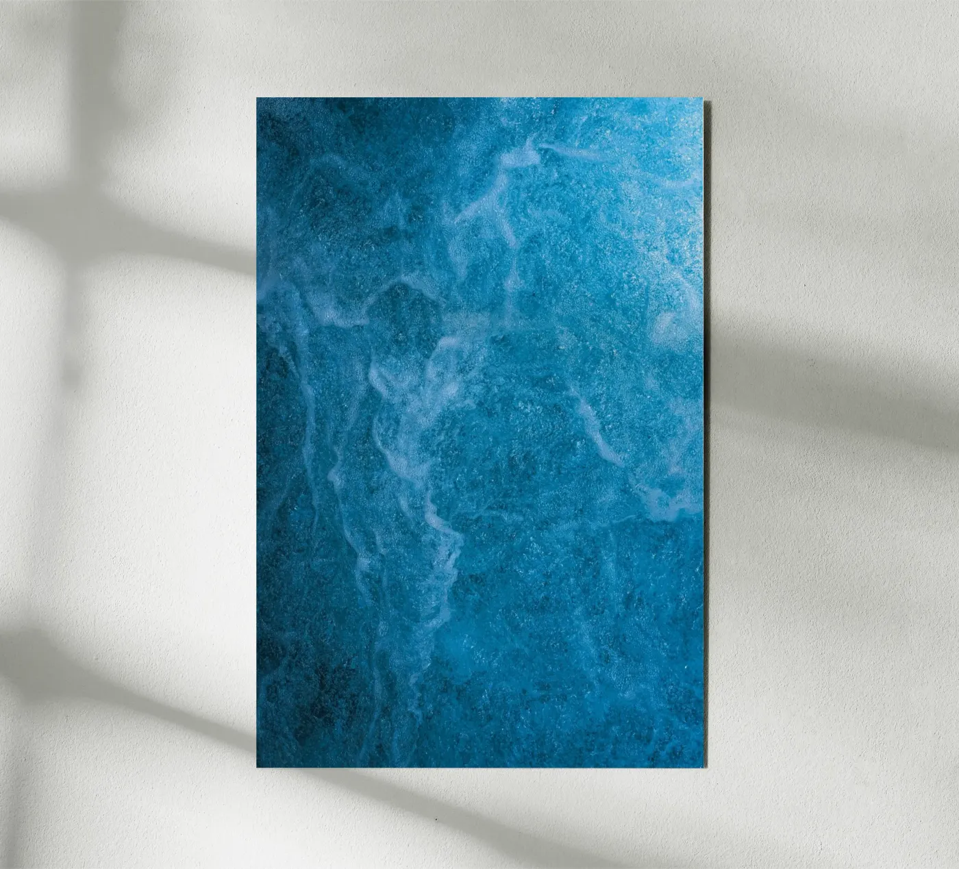 gelo freddo alluminio dibond da Bleu