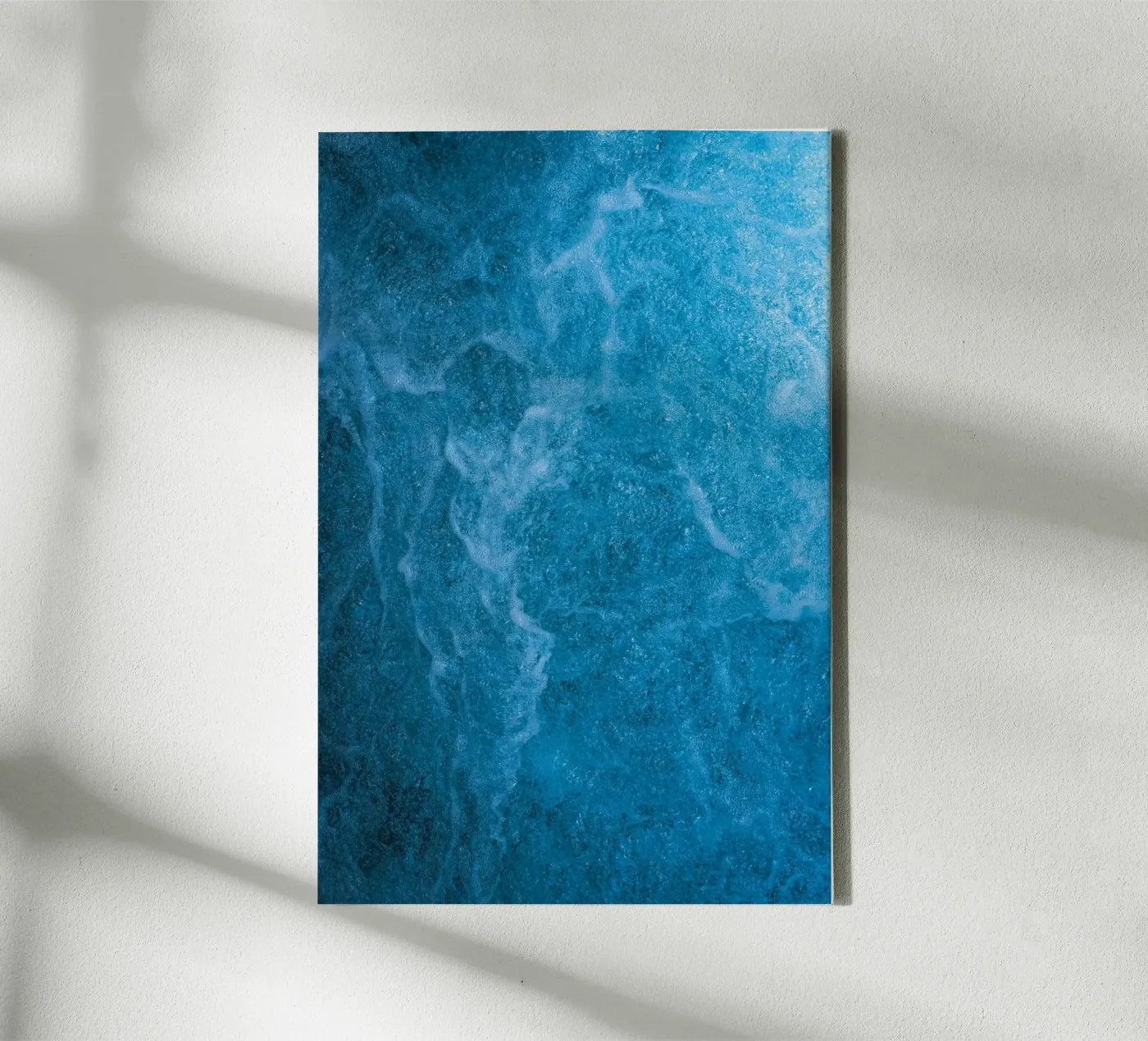 gelo freddo tela da Bleu