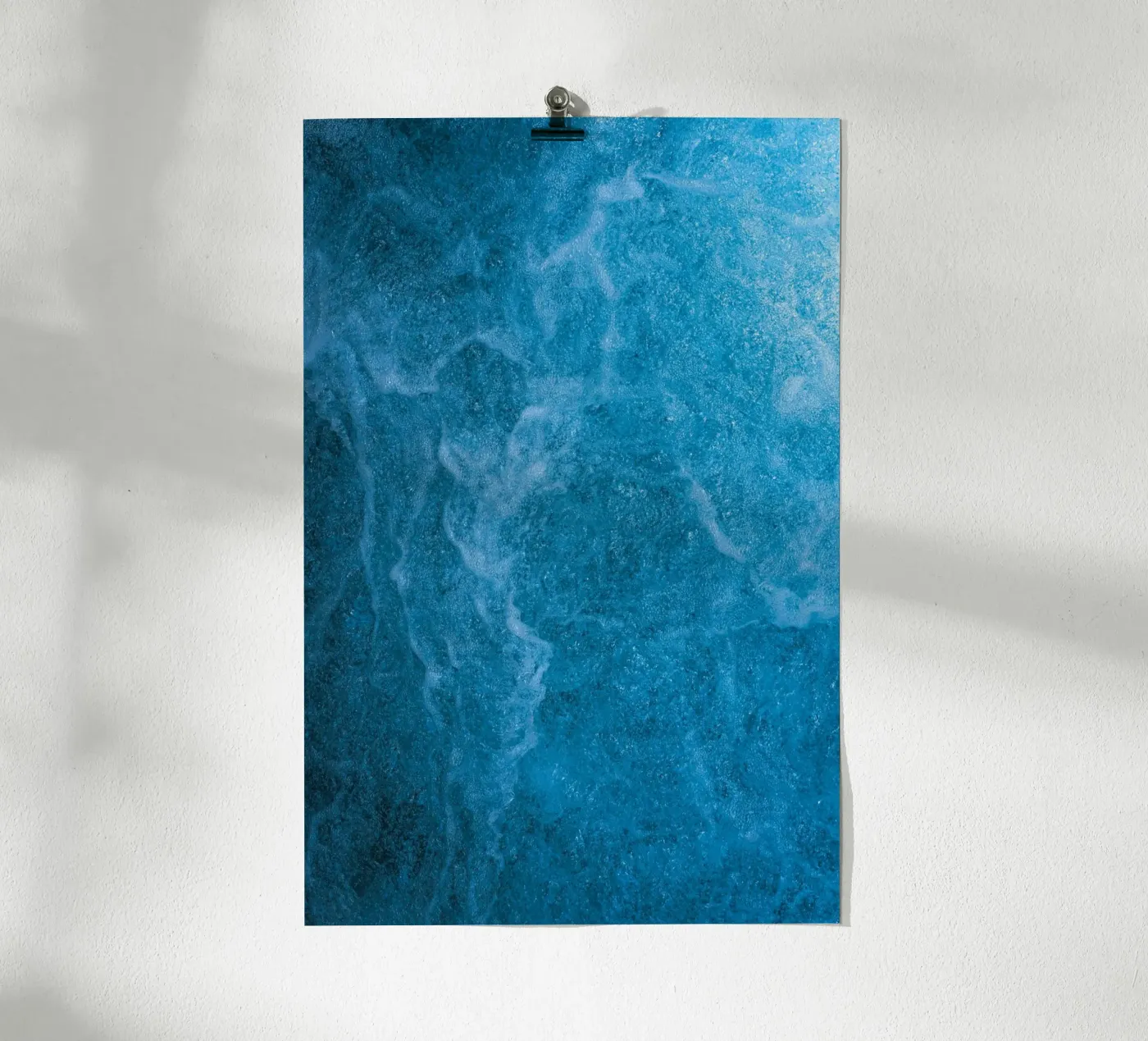 frost cold poster de Bleu