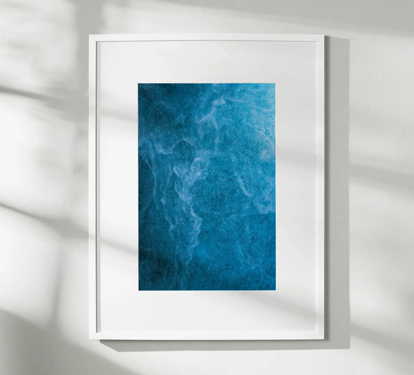frost cold poster de Bleu