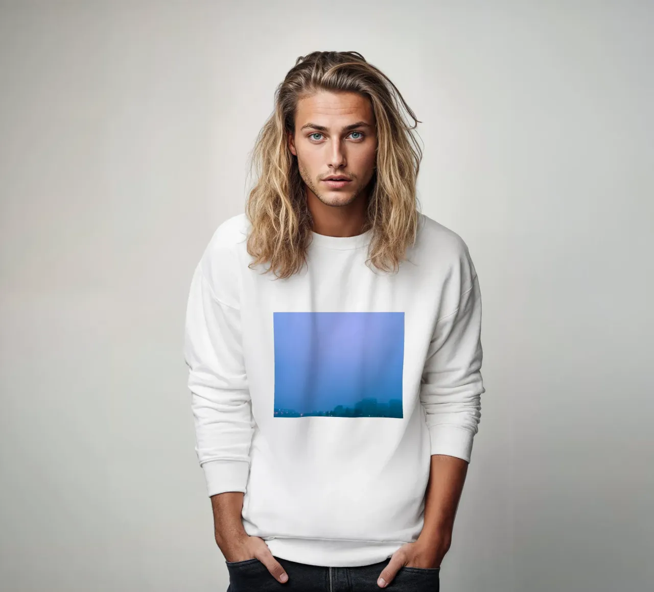 pace blu felpa da Bleu