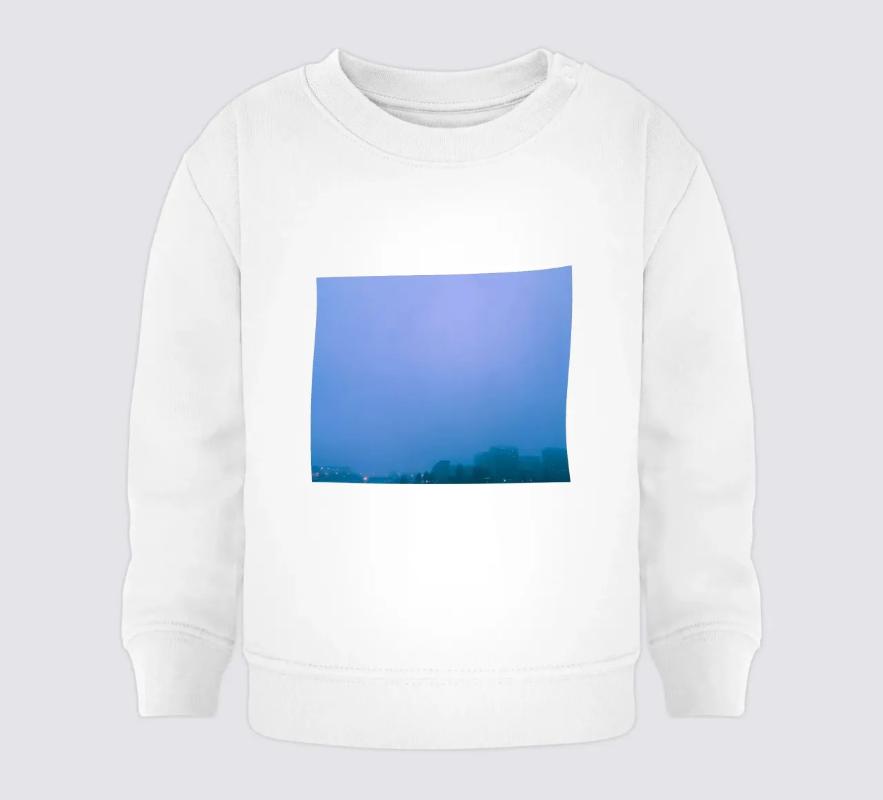pace blu felpa neonato da Bleu