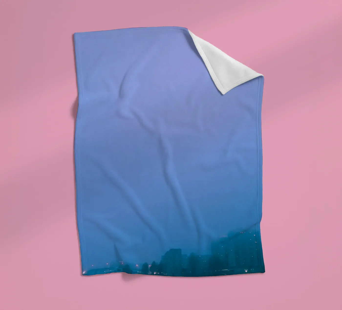 blue peace coperta in pile da Bleu