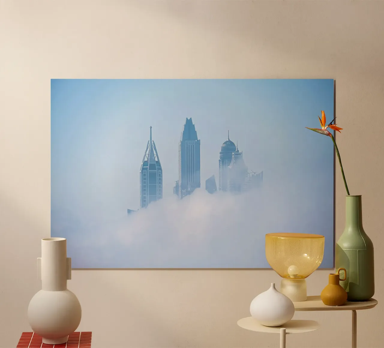 città delle guglie poster da Bleu