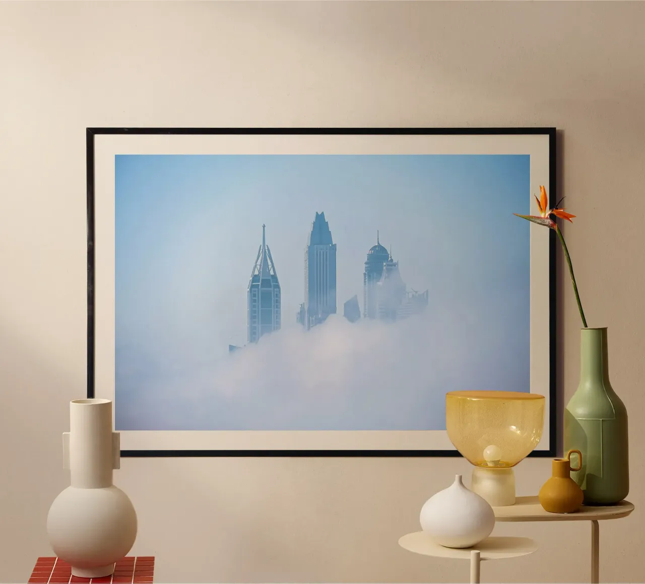 città delle guglie poster da Bleu