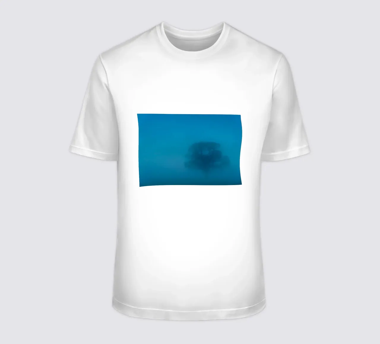 albero della nebbia t-shirt da Bleu