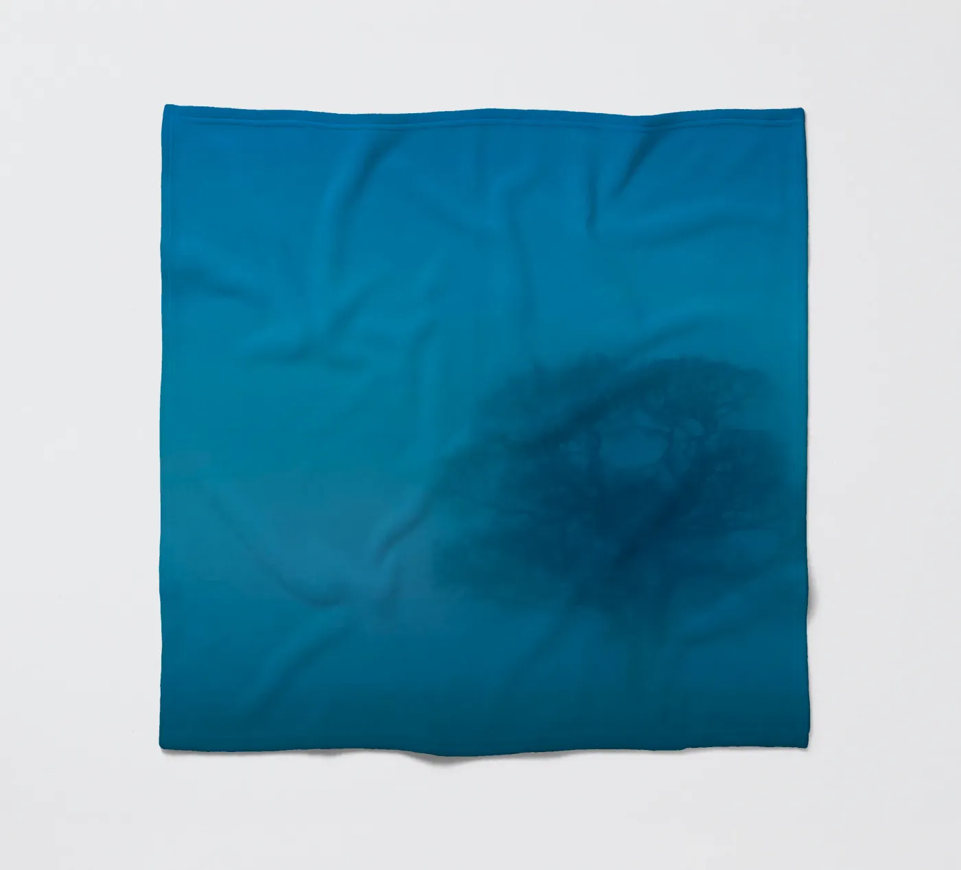 mist tree fleece blanket by Bleu
