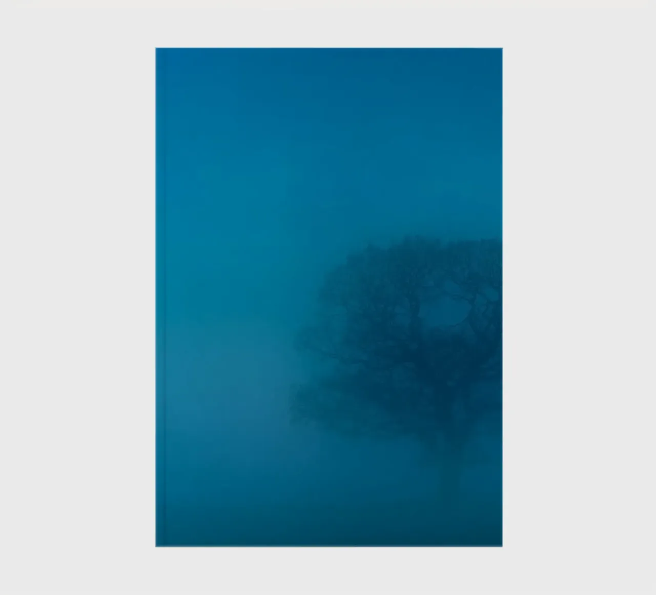 mist tree notebook by Bleu