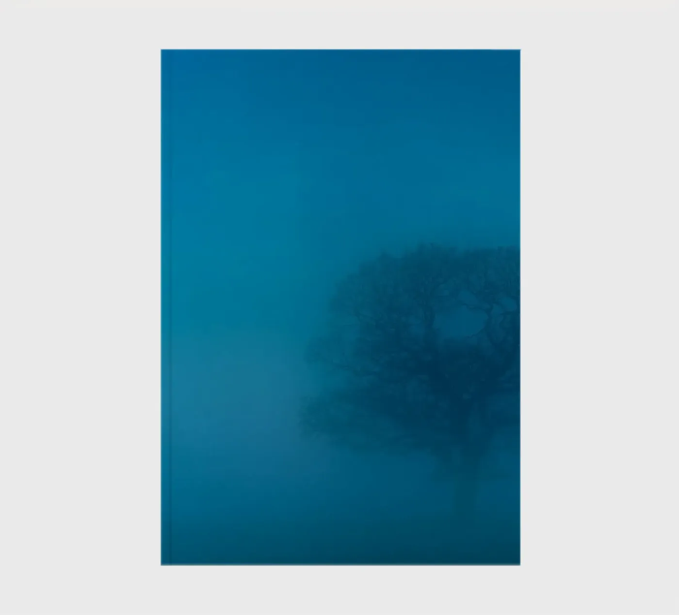 mist tree notebook by Bleu