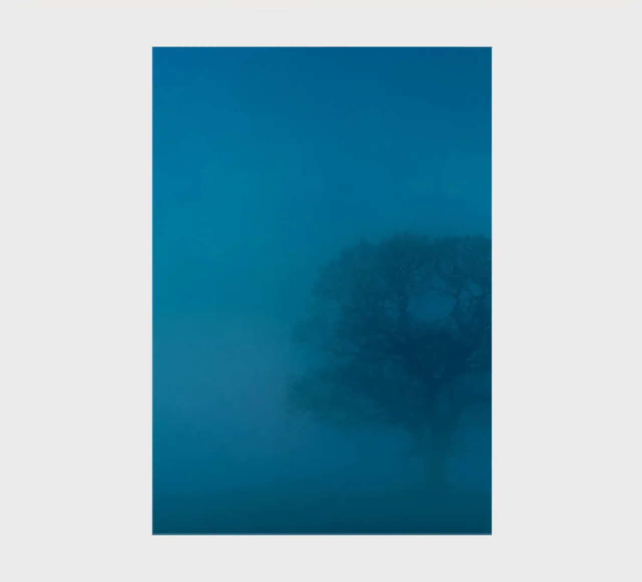 mist tree notebook by Bleu