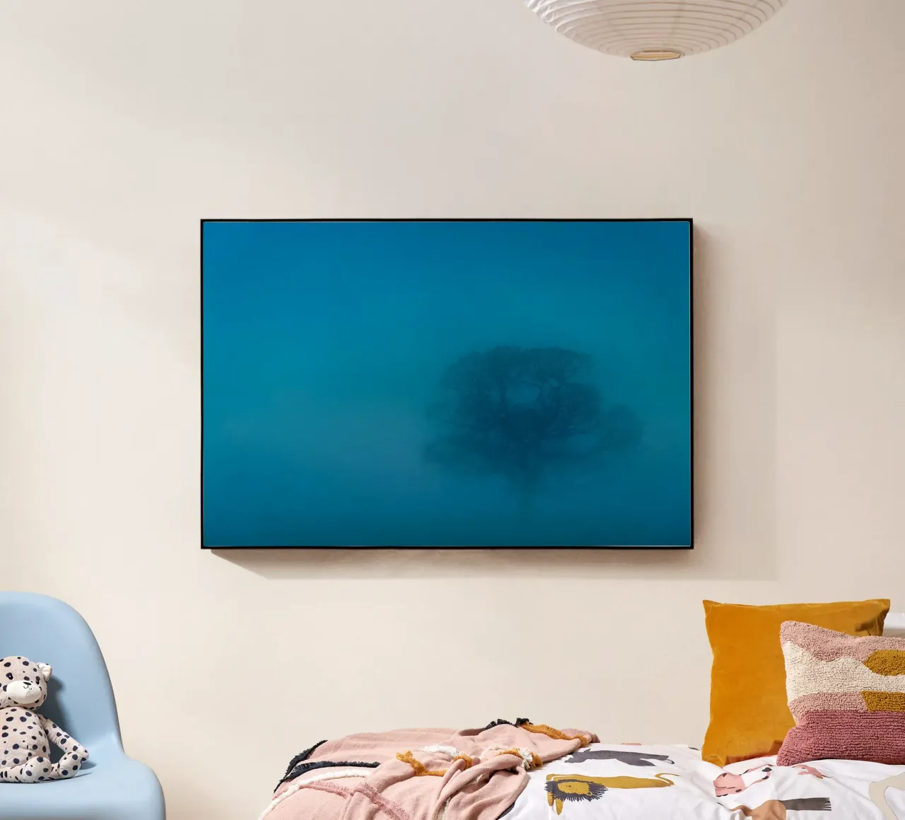 Nebelbaum Acryl-Glas von Bleu